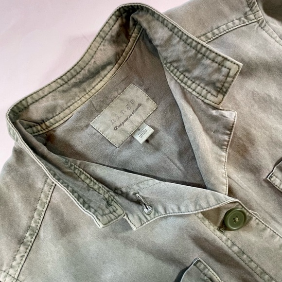 Hinge Women's Green Utility Jacket Size S - Picture 3 of 9